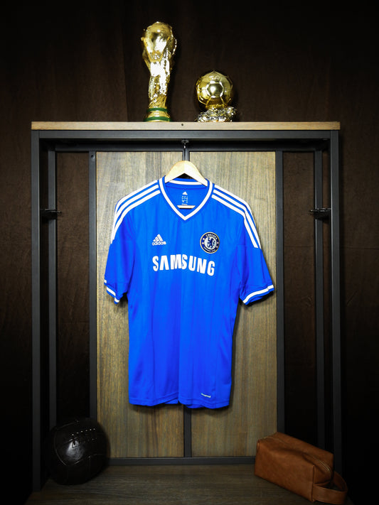 Chelsea 2013/14 Home Jersey – Torres #9 – Large – Blue Adidas Shirt (MPN: Z27633)
