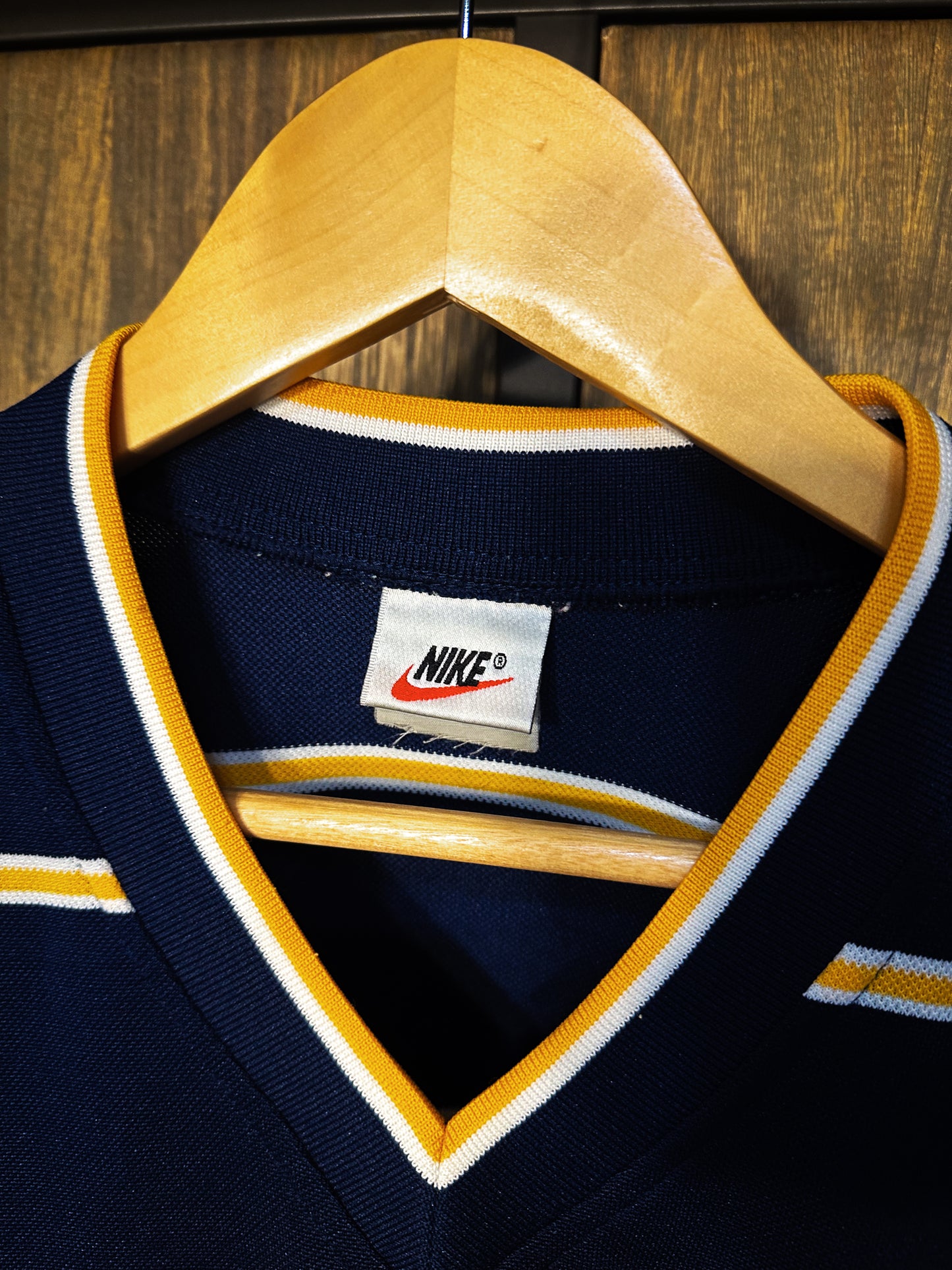 Boca Juniors 1998/99 Copa Mercosur Special Edition Jersey – Size S – Blue & Yellow Quilmes Shirt – (MPN: Cuit. N 30 67815546 9)