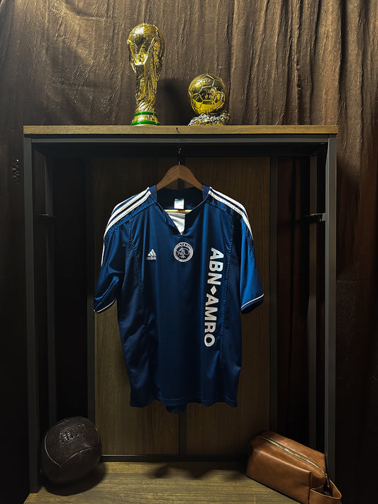 Ajax 2003/04 Away Jersey – Zlatan Ibrahimović #9 – XL – Navy Blue Adidas Shirt (MPN: N/A)