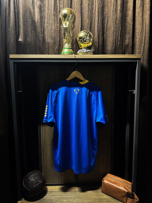Brazil 2008/2009 Blue Training Top – Size L – Nike Shirt (MPN: 258955-493)