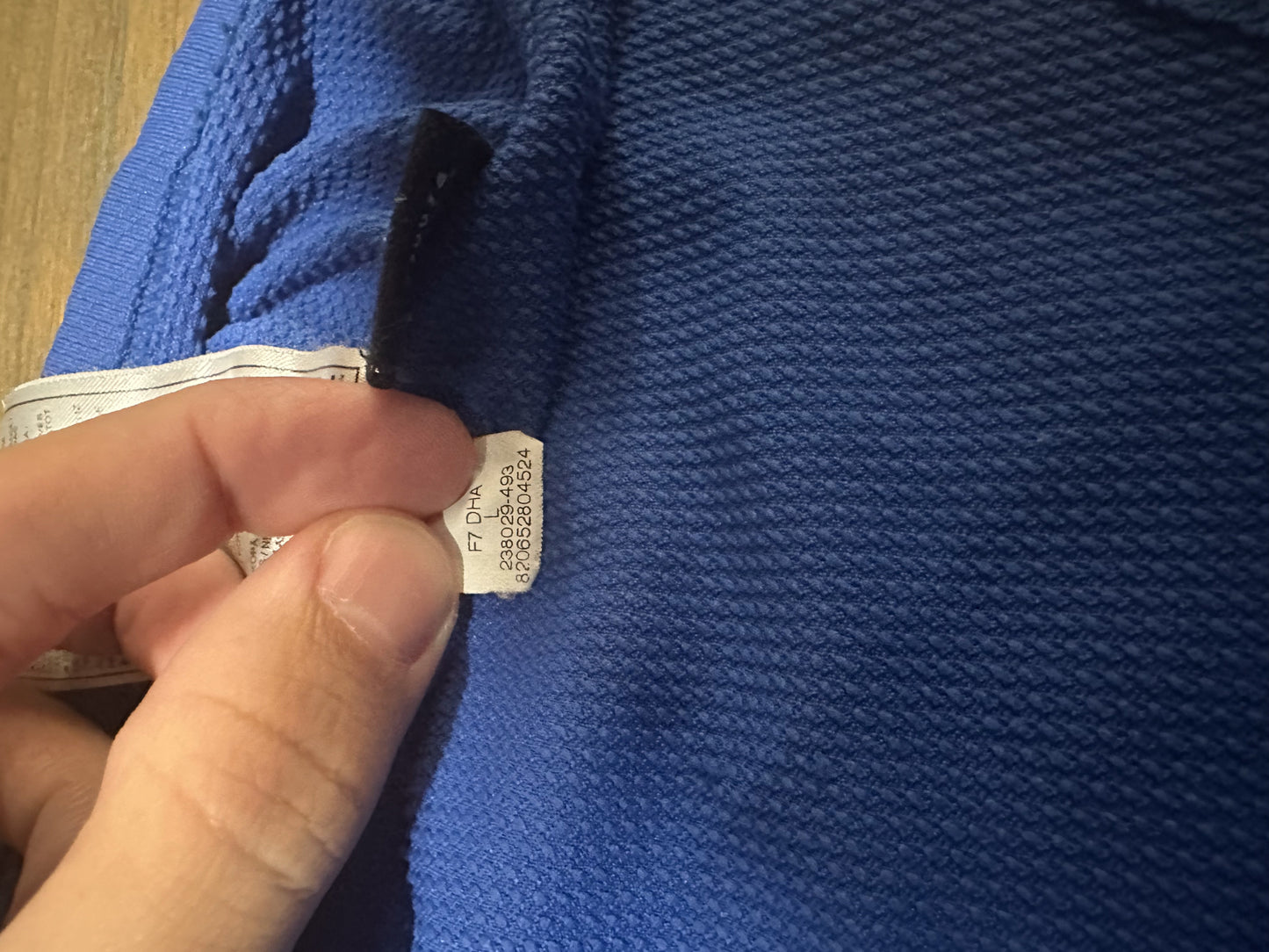 Juventus 2007/2008 Away Jersey – Alessandro Del Piero #10 – Size Large – Blue Nike Shirt (MPN: 238029-493)