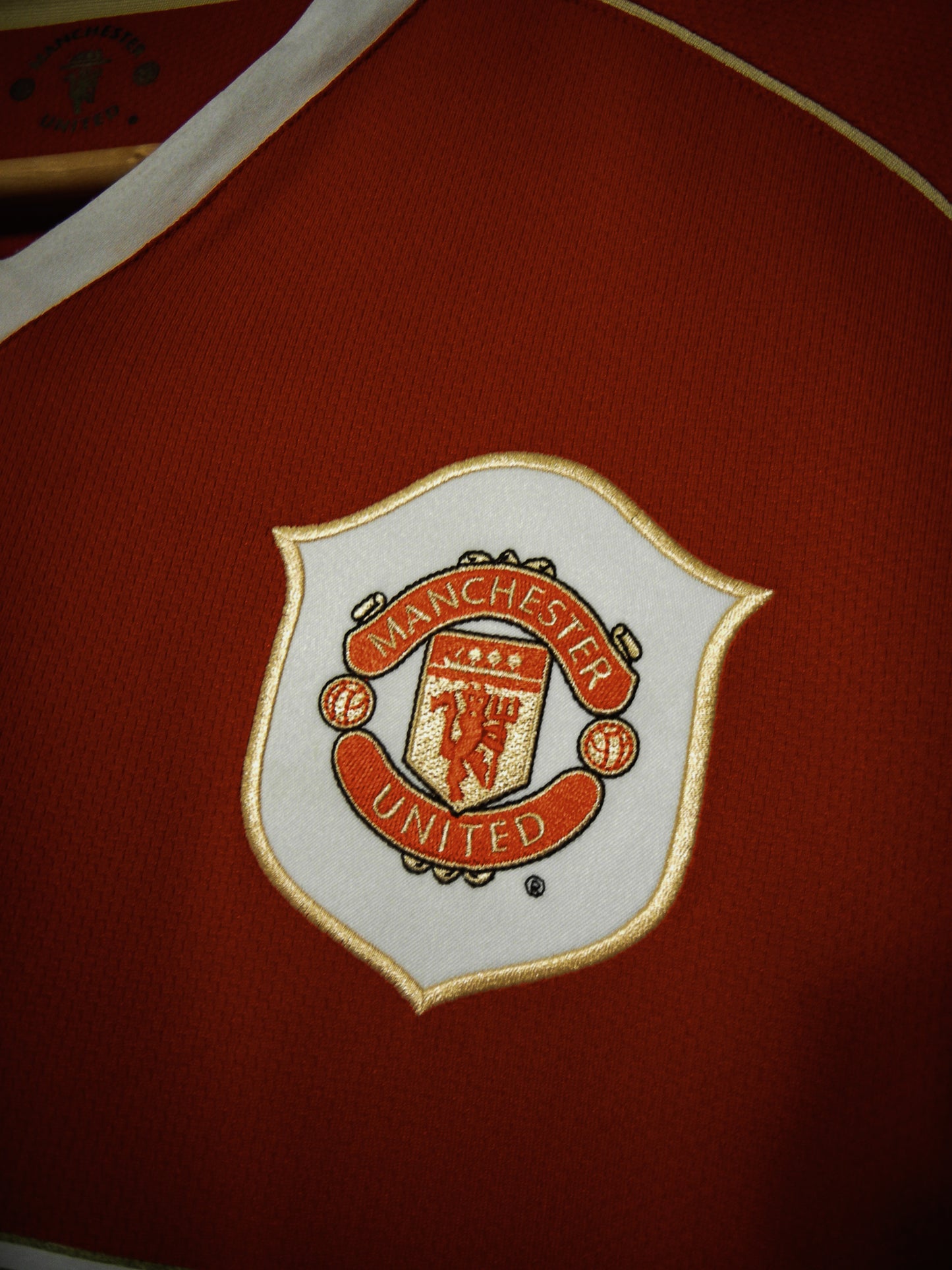 Manchester United 2006/07 Home Jersey – Cristiano Ronaldo #7 – XL – Red Nike Shirt – (MPN: 146814)