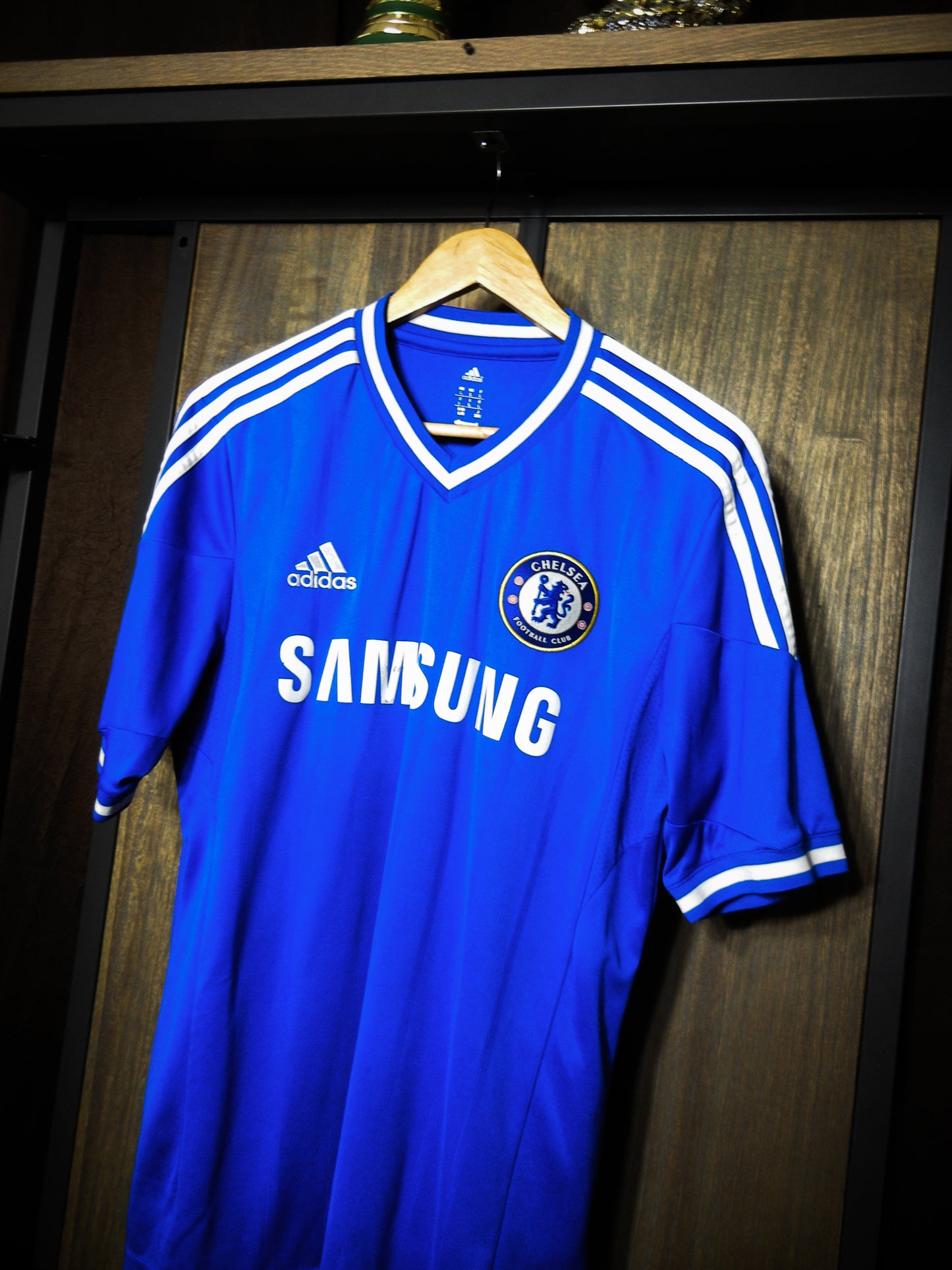 Chelsea 2013/14 Home Jersey – Torres #9 – Large – Blue Adidas Shirt (MPN: Z27633)