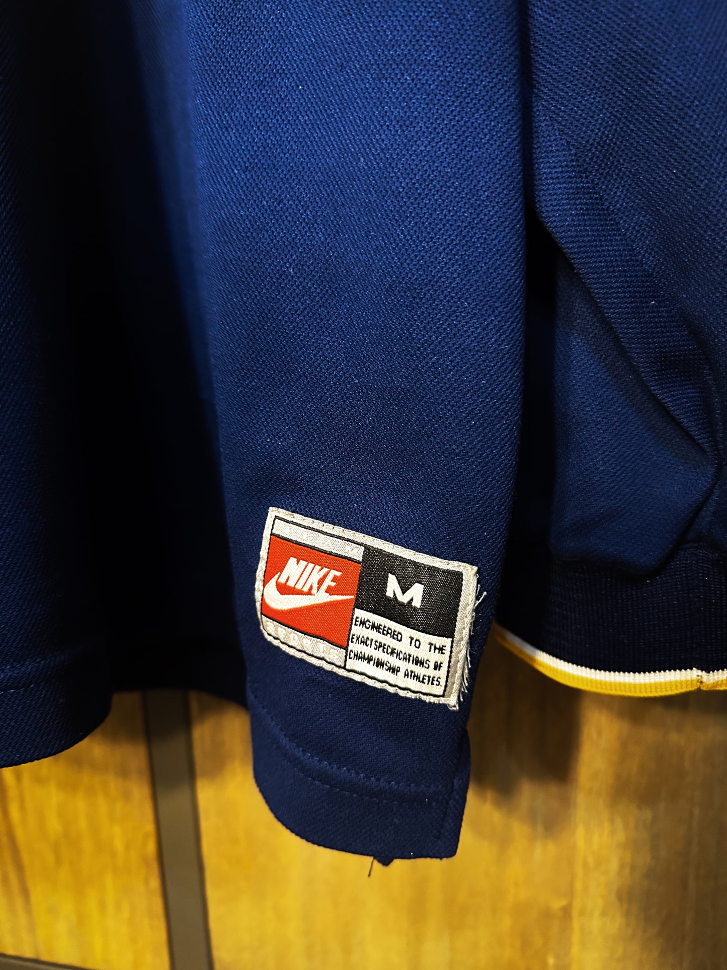 Boca Juniors 1997/98 Home Long Sleeve Jersey – Size M – Classic Blue & Gold Kit