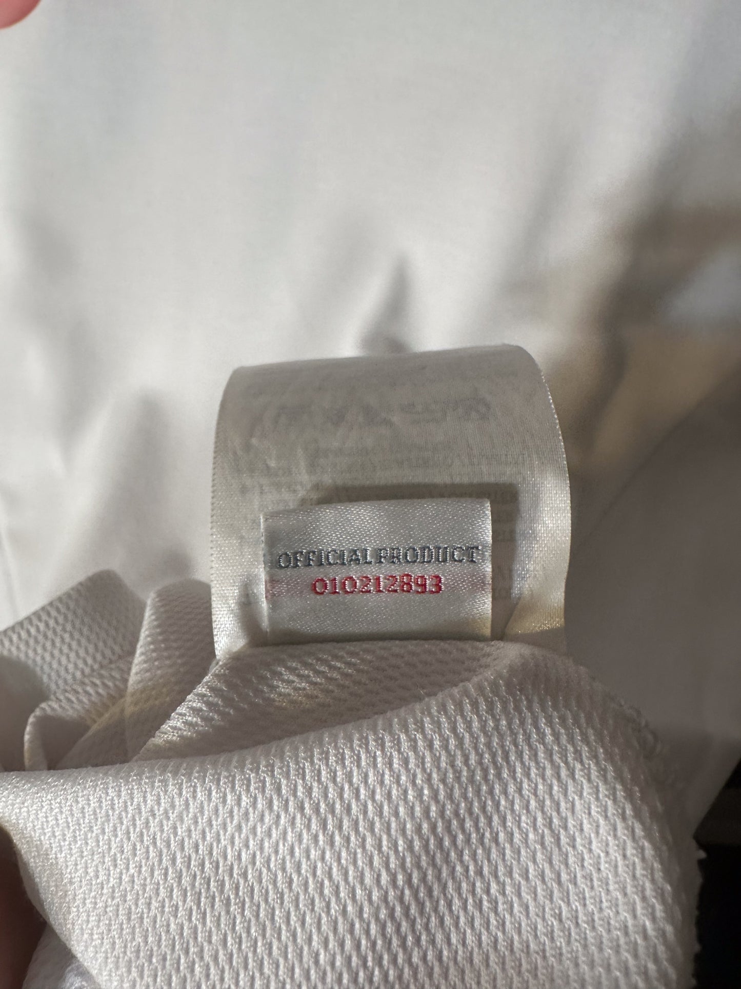 England 2012/13 Home Jersey – Rooney #10 – Size L – White Umbro Shirt (MPN: 10212893)