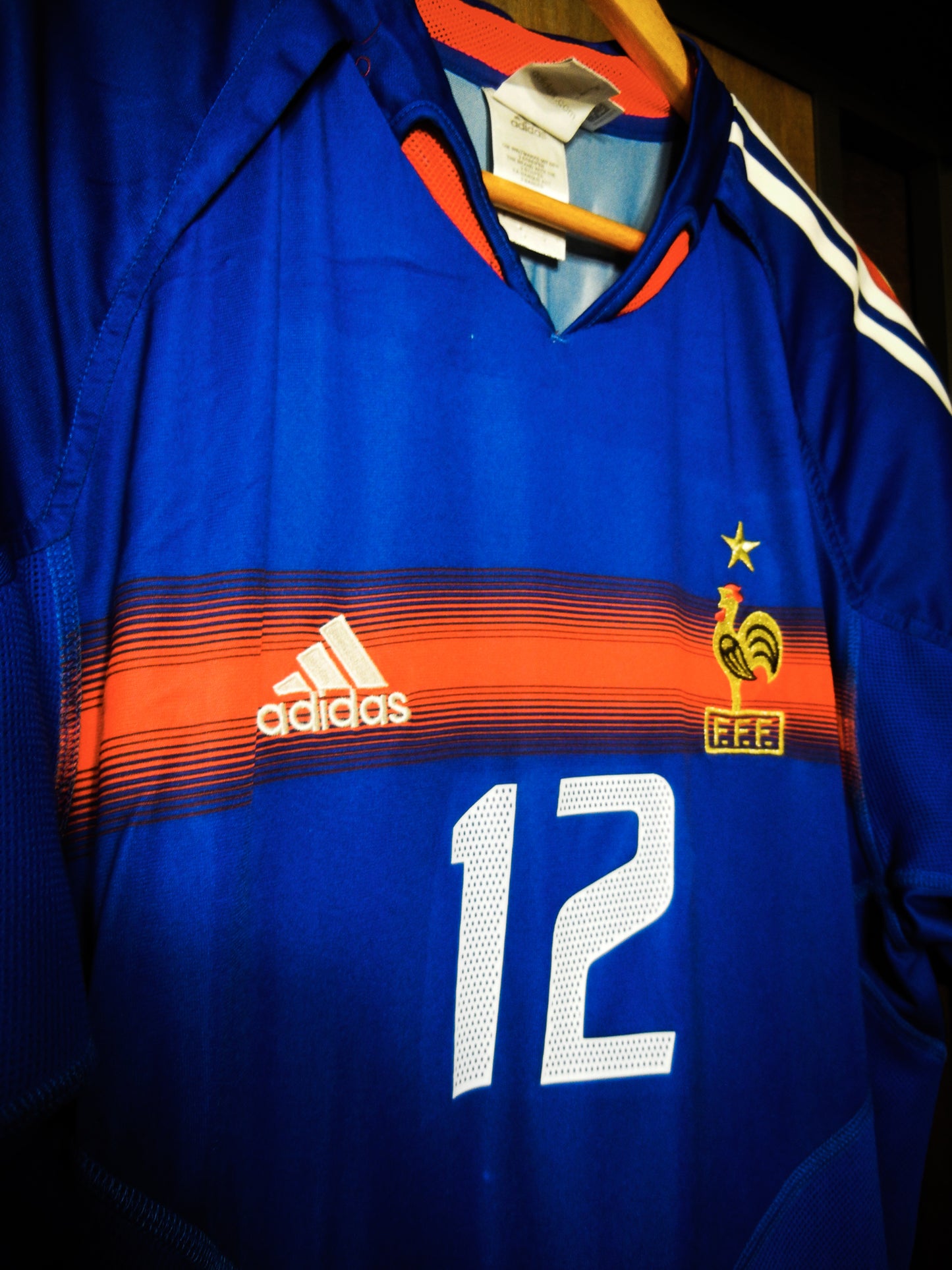 France 2004/06 Home Jersey – Henry #12 – Size XL – Blue Adidas Shirt – (MPN: 641768)