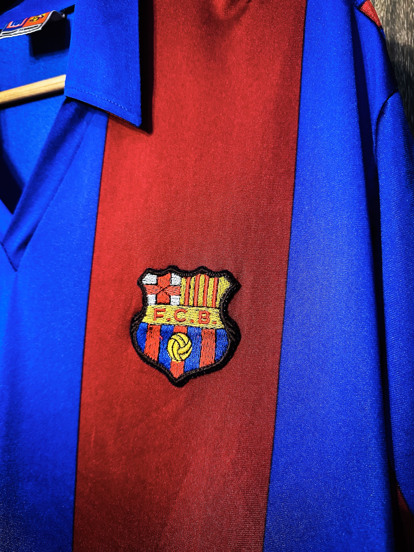 Barcelona 1984/85 Home Jersey – Size XL – Classic Blaugrana Vintage Shirt