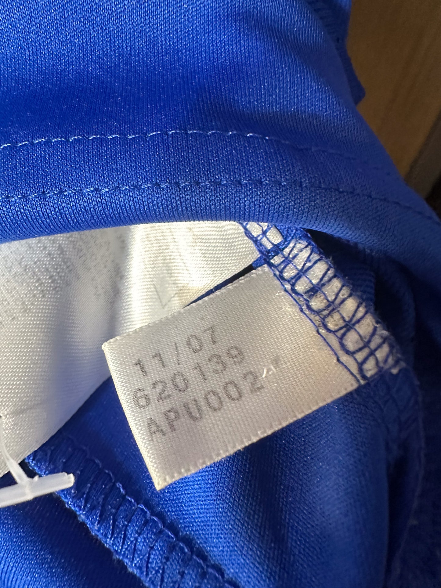 France 2007/2008 Home Jersey – Karim Benzema #9 – XL – Blue Adidas Shirt – (MPN: 620139)