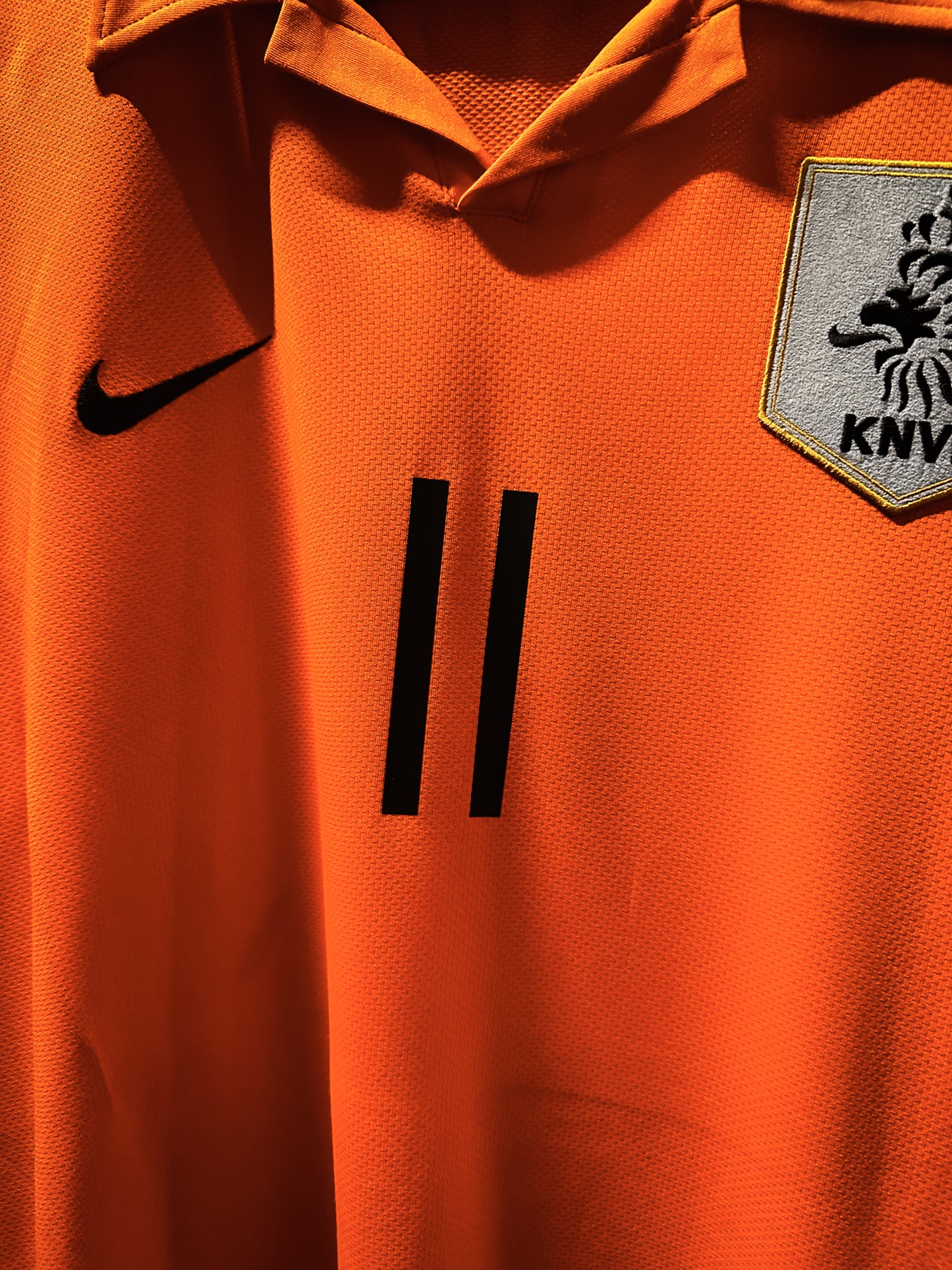 Netherlands 2006–2008 Home Jersey – Arjen Robben #11 – XL – Nike Orange Shirt (MPN: U6DHA 119324)