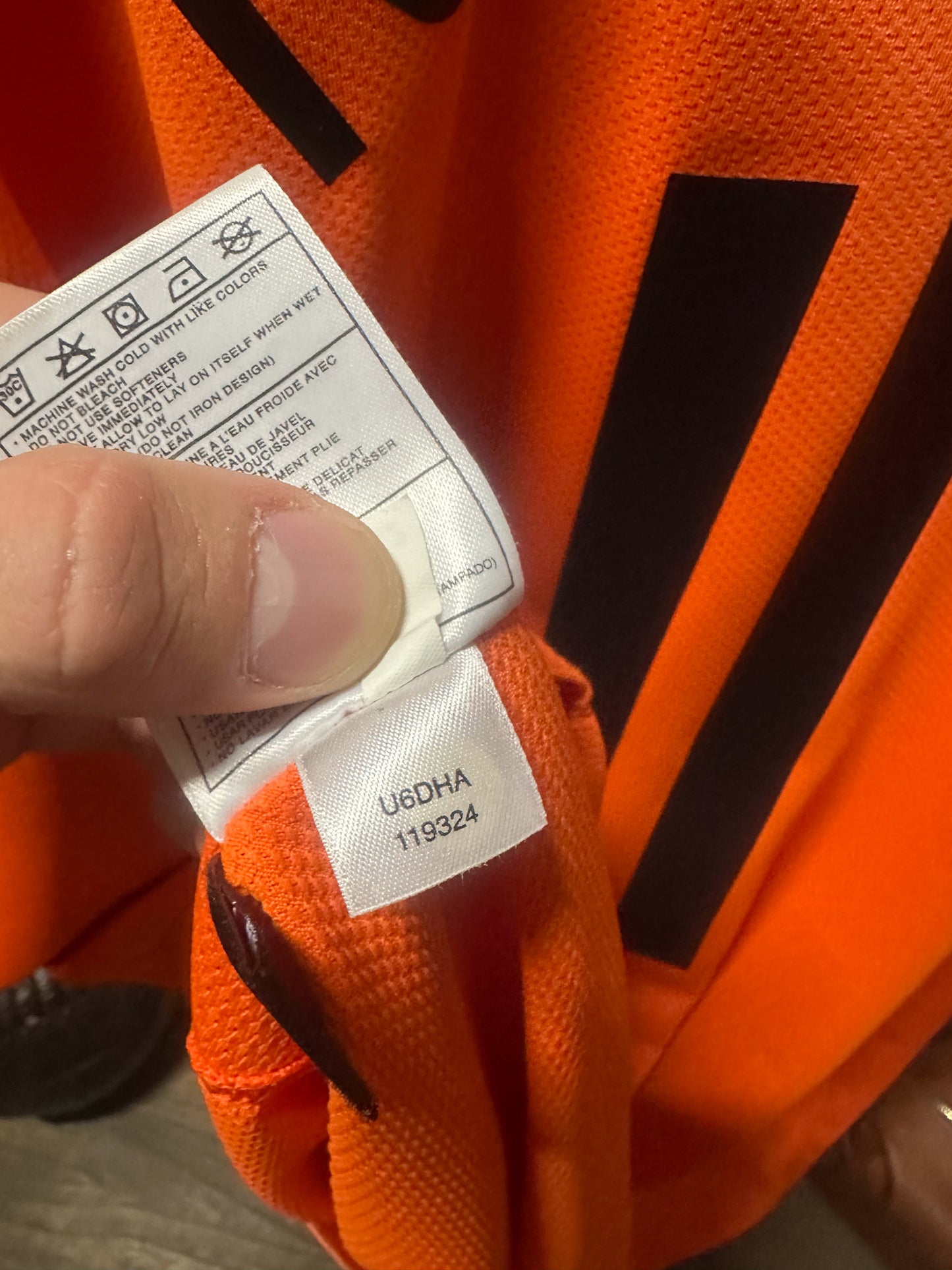 Netherlands 2006–2008 Home Jersey – Arjen Robben #11 – XL – Nike Orange Shirt (MPN: U6DHA 119324)