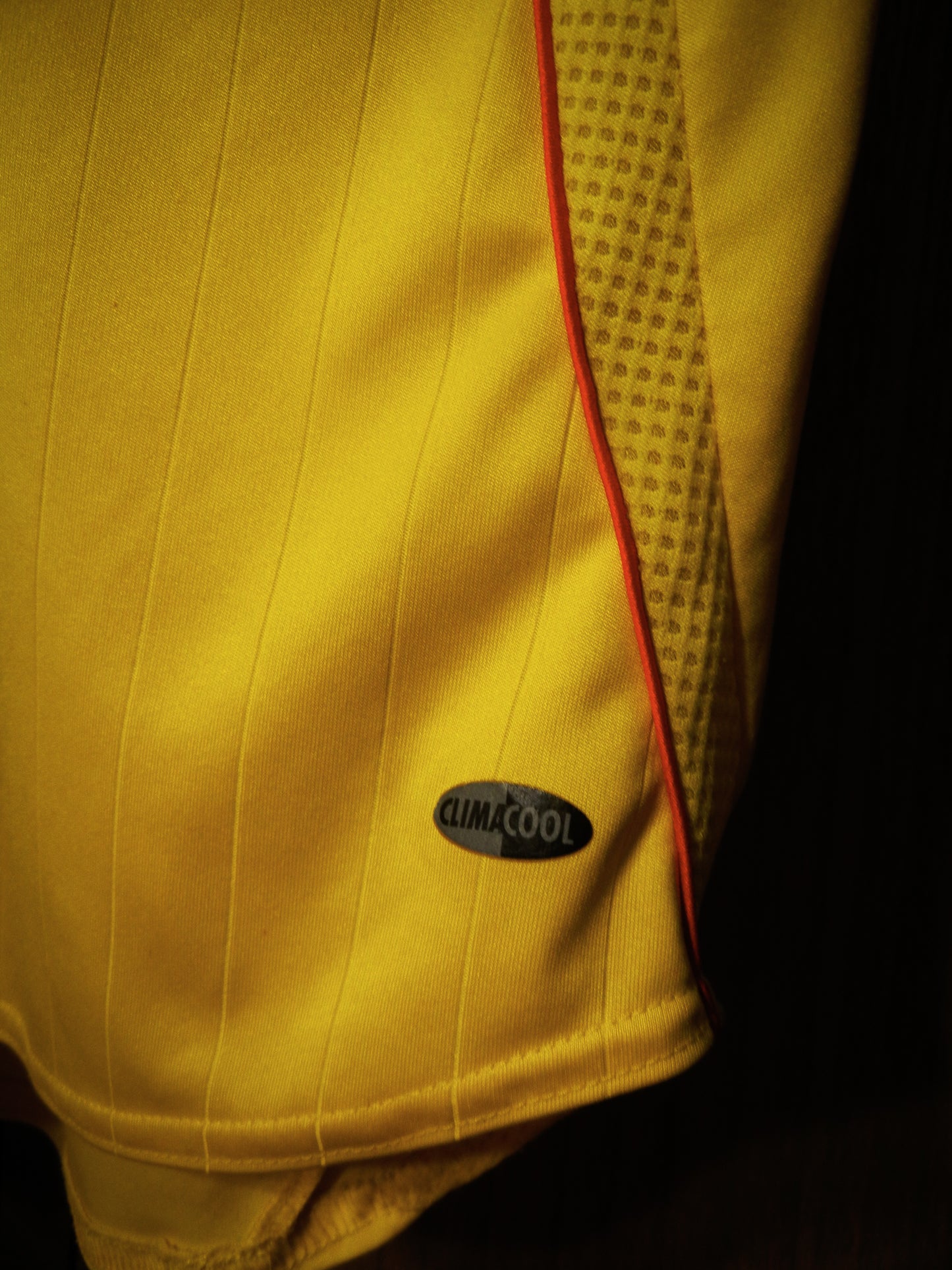 Liverpool 2006/07 Away Jersey – Xabi Alonso #14 – Large – Yellow Adidas Shirt (MPN:053306)