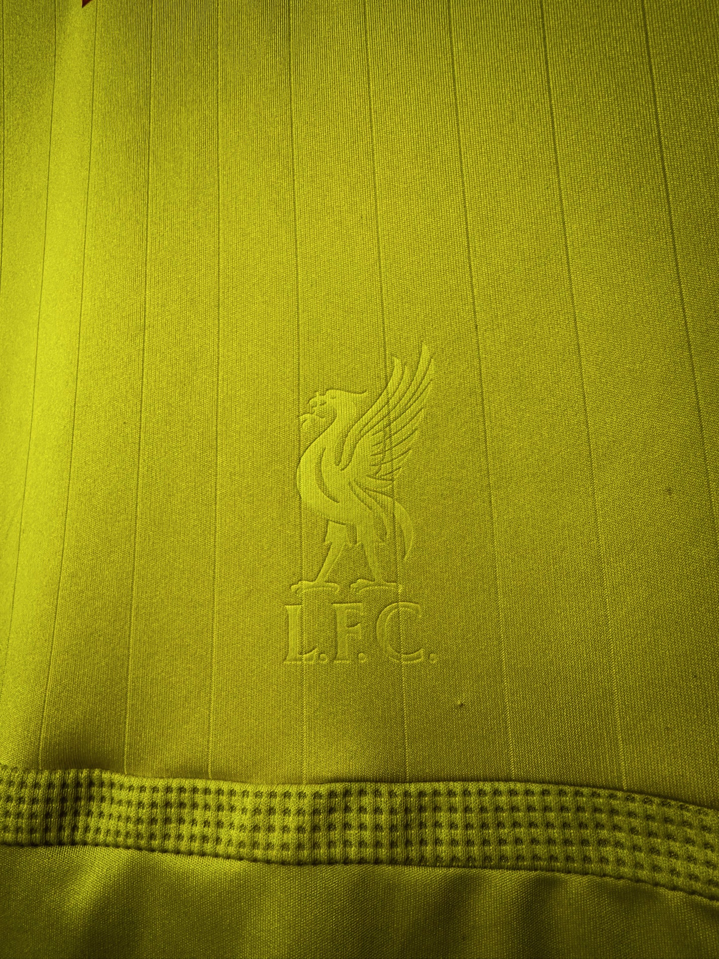 Liverpool 2006/07 Away Jersey – Xabi Alonso #14 – Large – Yellow Adidas Shirt (MPN:053306)