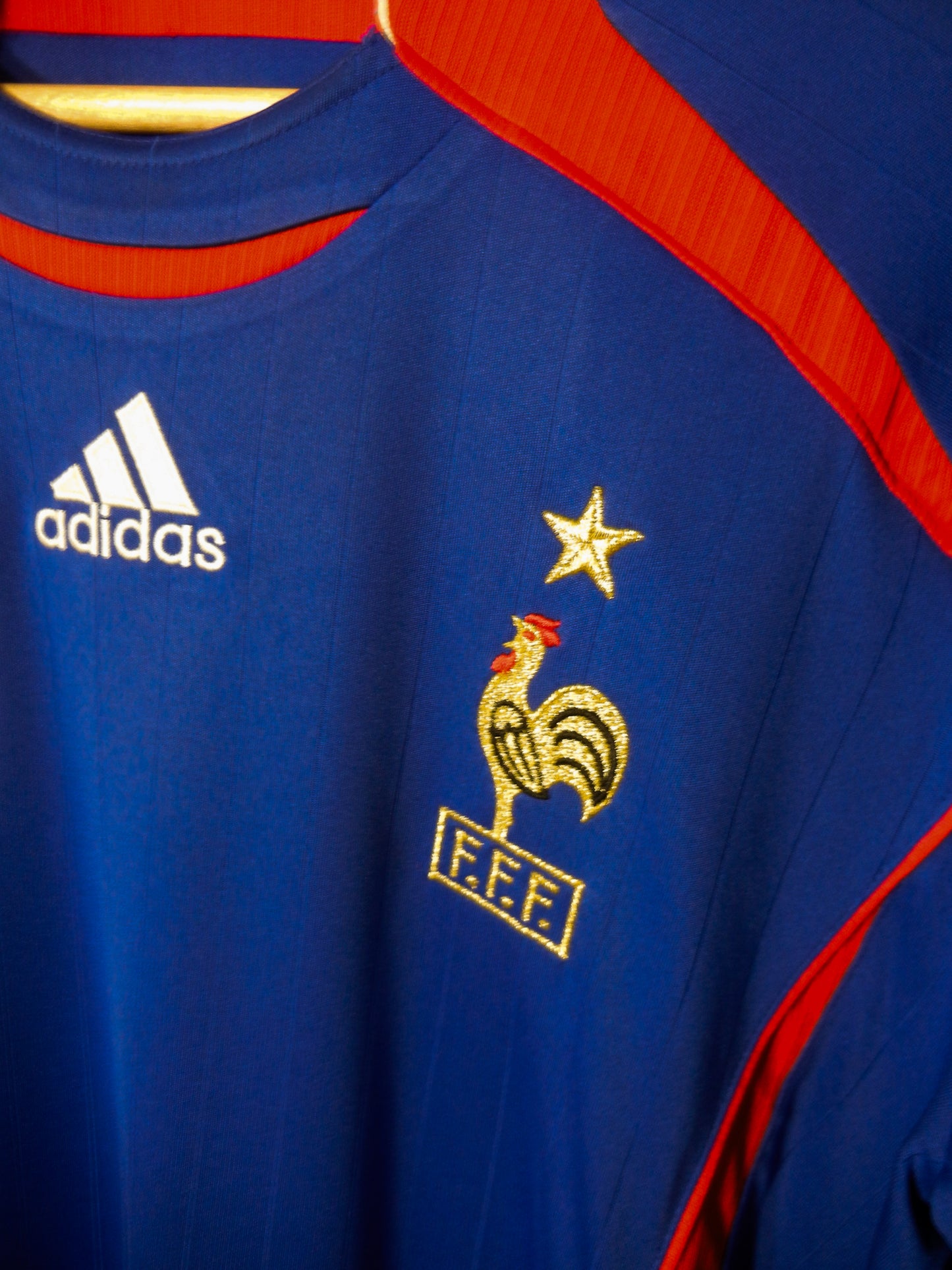 France 2006/2007 Home Jersey – Zinedine Zidane #10 – Size M – Blue Adidas Shirt (MPN: 740126)
