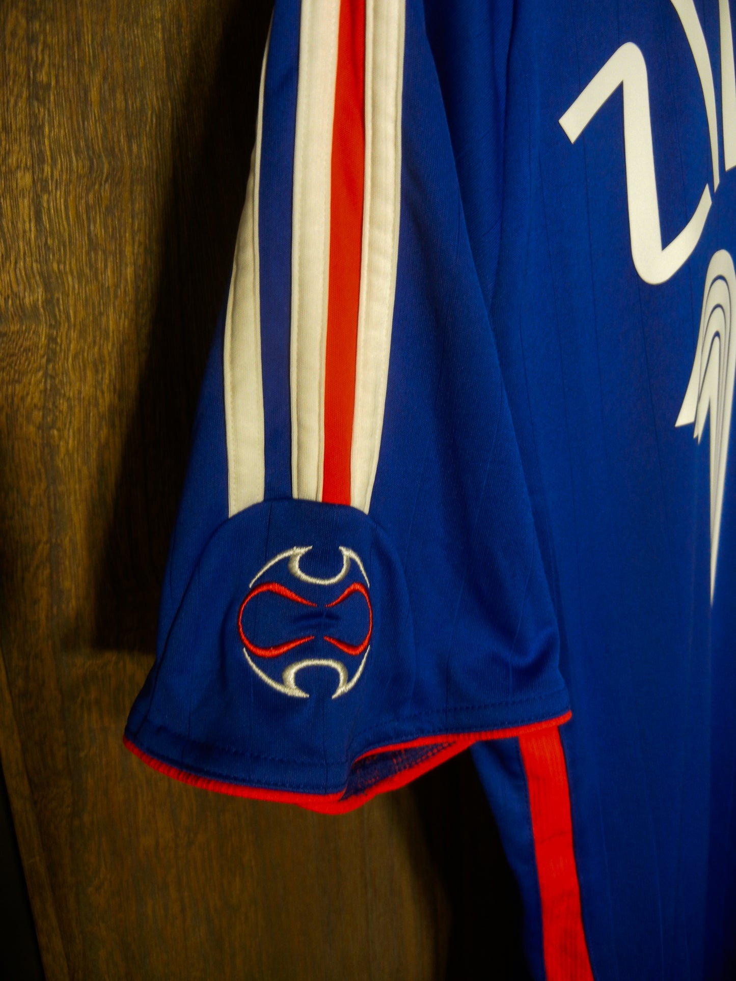 France 2006/2007 Home Jersey – Zinedine Zidane #10 – Size M – Blue Adidas Shirt (MPN: 740126)