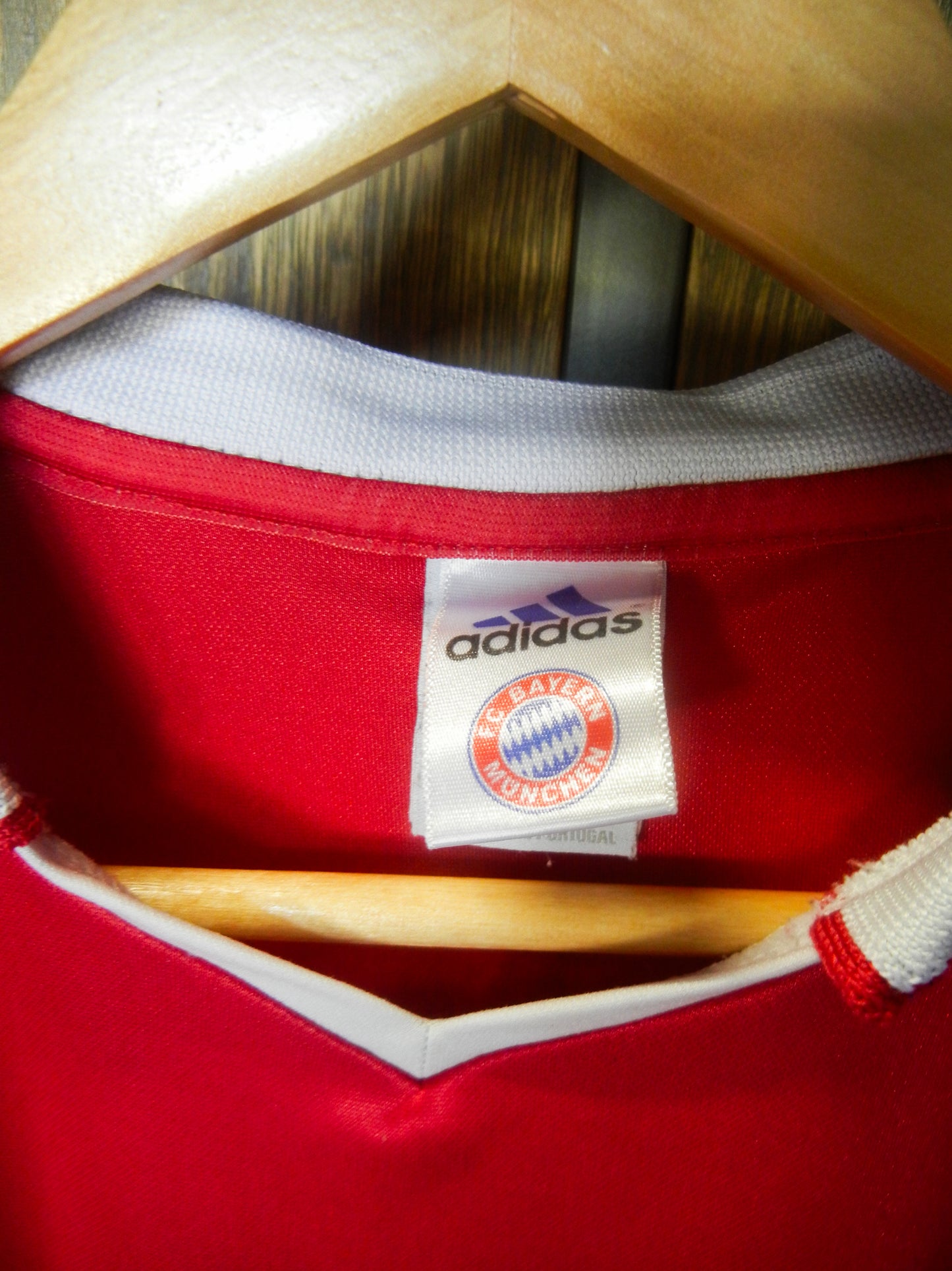 Bayern Munich 2003/2004 Home Jersey – Ballack #13 – Size L – Red Adidas Shirt (MPN: 021552)