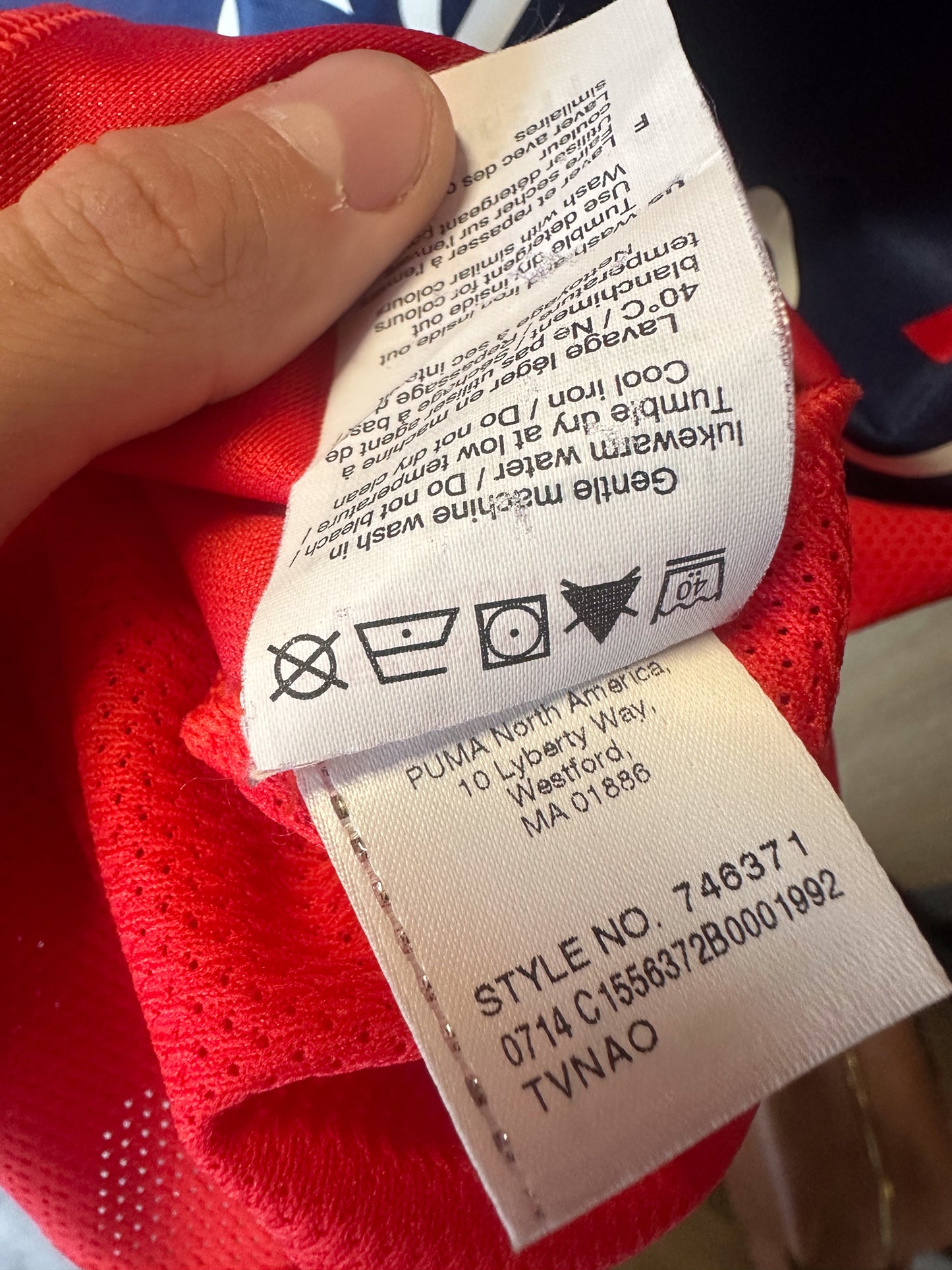 Arsenal 2014/2015 Training Top – Size M – Puma Shirt (MPN: 746371)