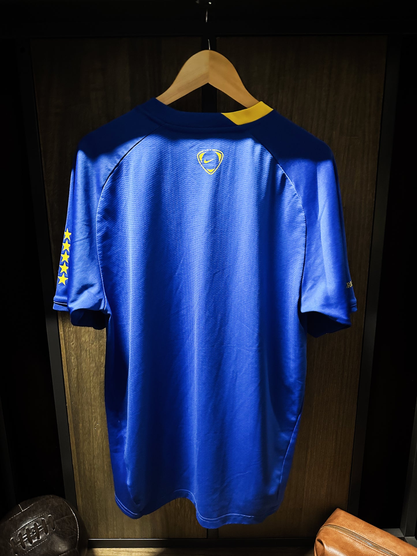 Brazil 2008/2009 Blue Training Top – Size L – Nike Shirt (MPN: 258955-493)