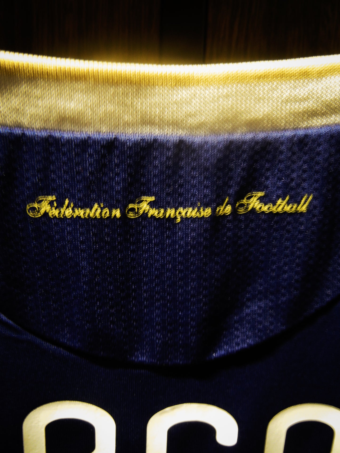 France 2009/10 Home Jersey – Franck Ribéry #7 – Size L – Blue Adidas Shirt (MPN: P41040)