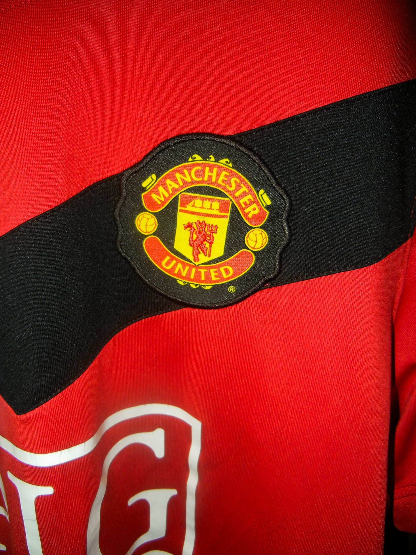 Manchester United 2009/10 Home Jersey – Wayne Rooney #10 – Size L – Red Nike Shirt (MPN: 355091-623)