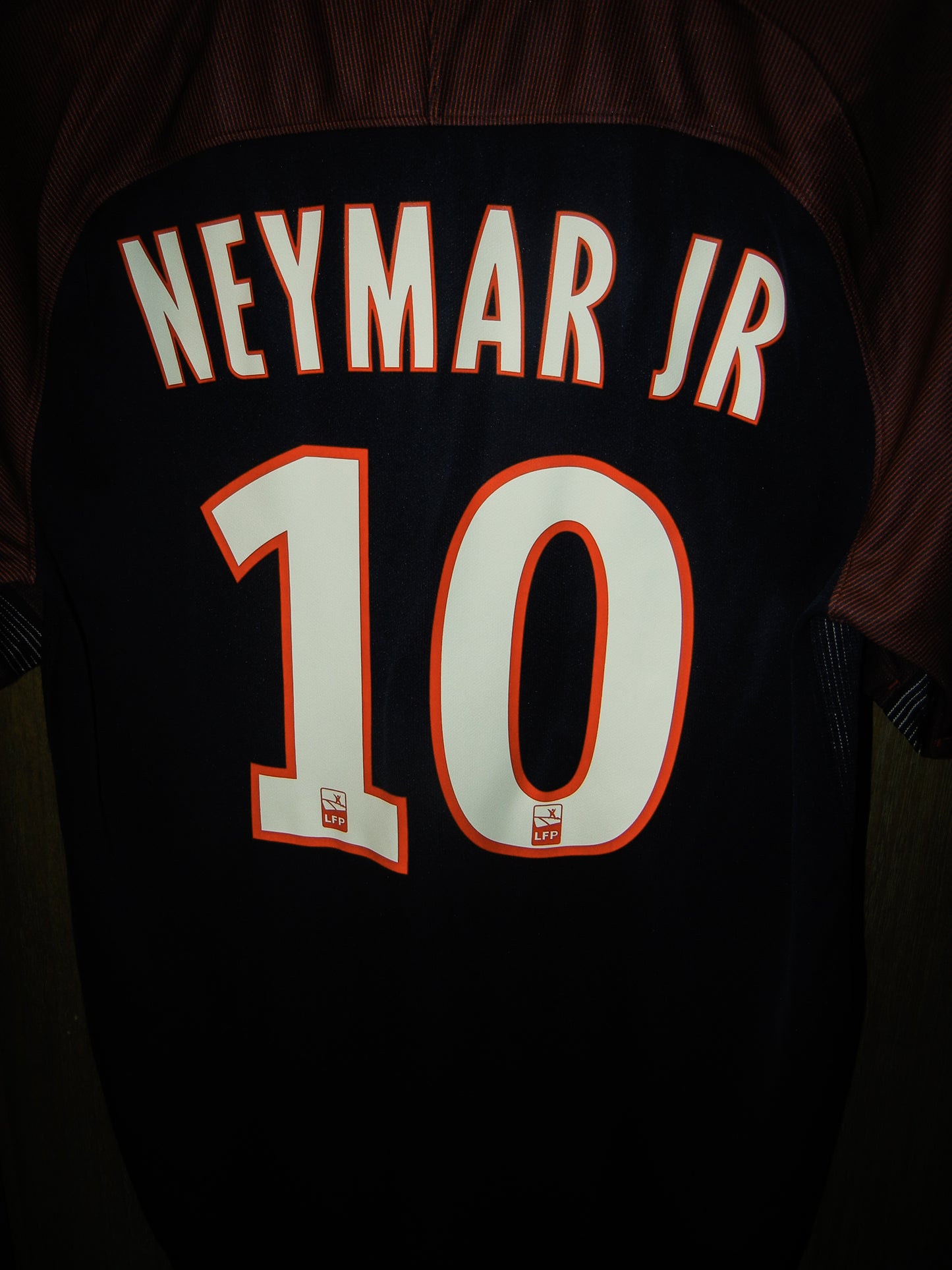 Paris Saint-Germain 2017/18 Home Jersey – Neymar Jr  #10 – Size L – Navy Nike Shirt (MPN: 847269-430)