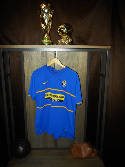 Juventus 2007/2008 Away Jersey – Alessandro Del Piero #10 – Size Large – Blue Nike Shirt (MPN: 238029-493)