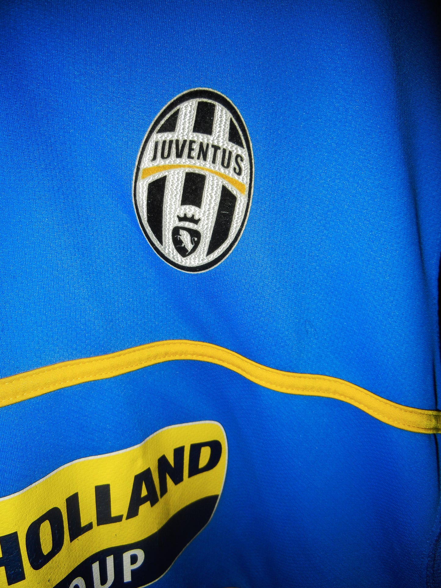 Juventus 2007/2008 Away Jersey – Alessandro Del Piero #10 – Size Large – Blue Nike Shirt (MPN: 238029-493)