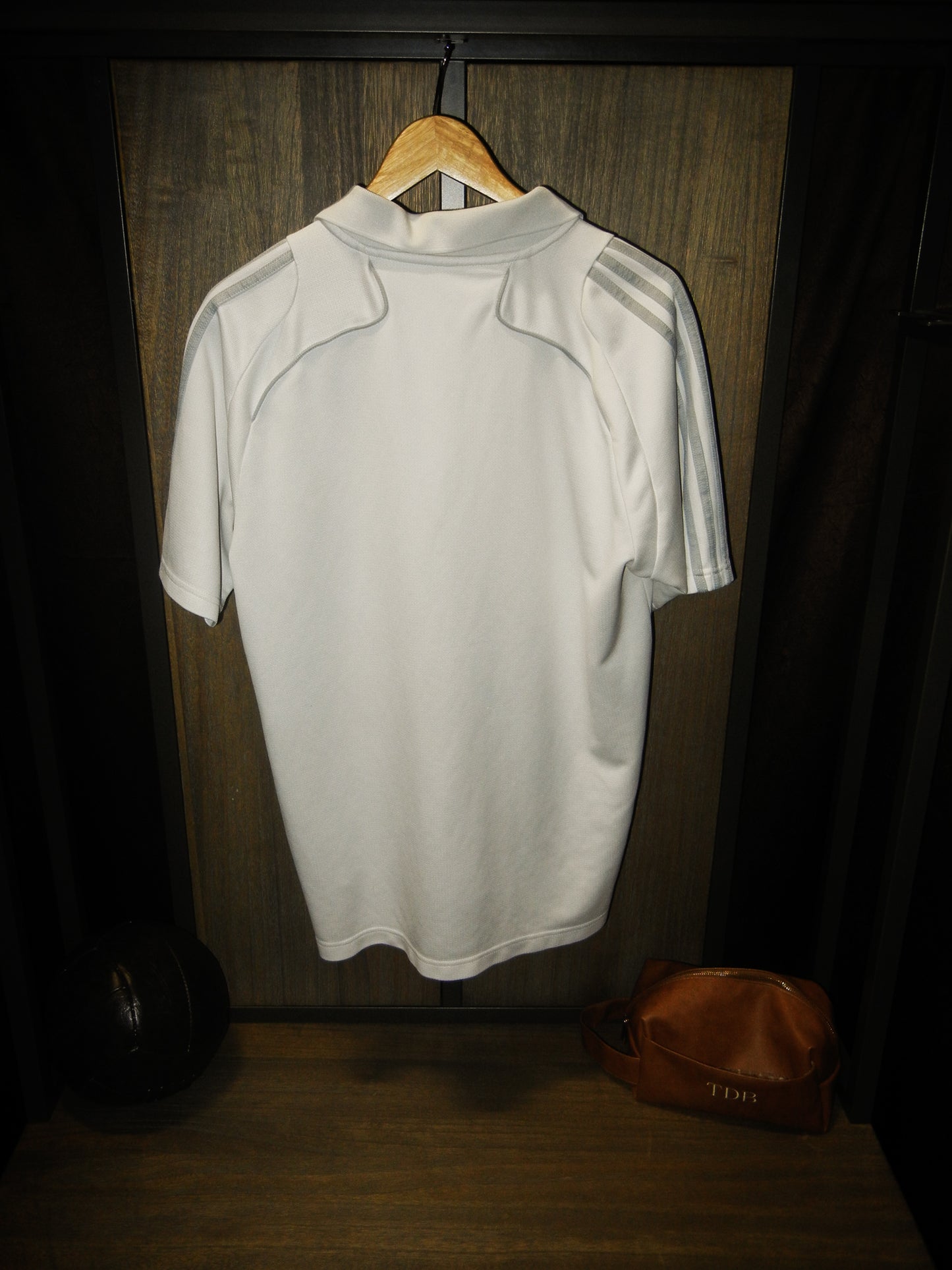 Liverpool 2008/2009 Polo Shirt – White Adidas Polo – Size Large (MPN: 533014)