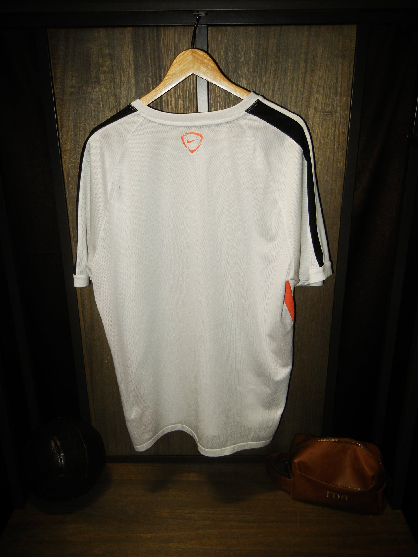 Manchester United 2011/2012 Training Top – Size XXL – White Nike Shirt with Aon Sponsor (MPN: 643658-101)