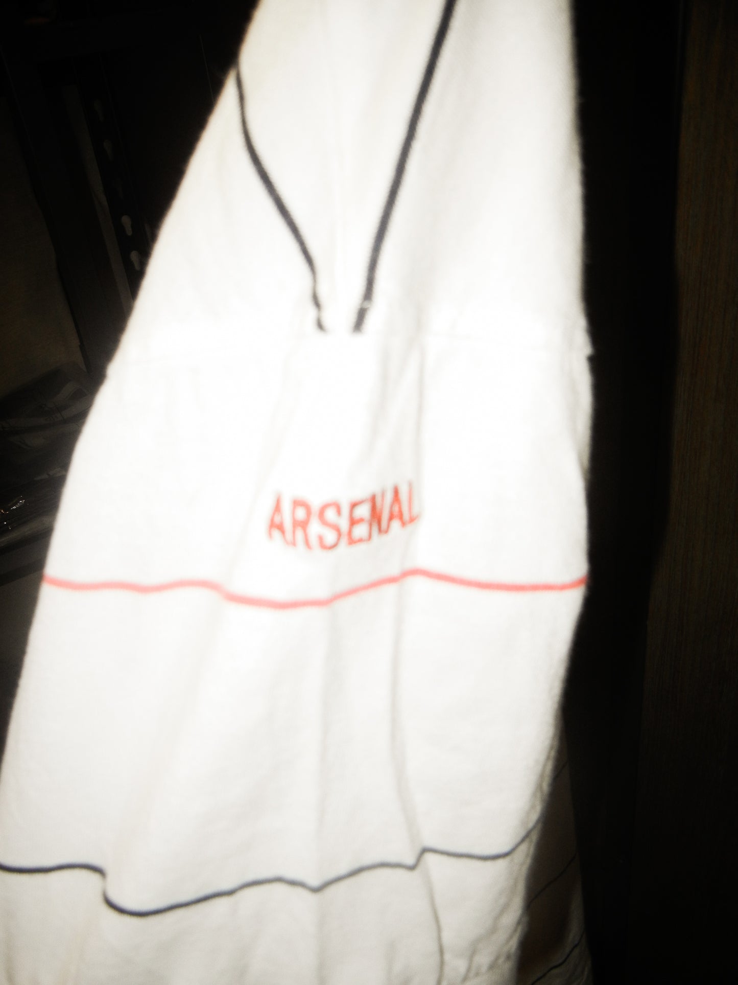 Arsenal 2008/2009 Polo Shirt – Size XXL – White Nike Shirt with Fly Emirates Sponsor (MPN: 287547-100)