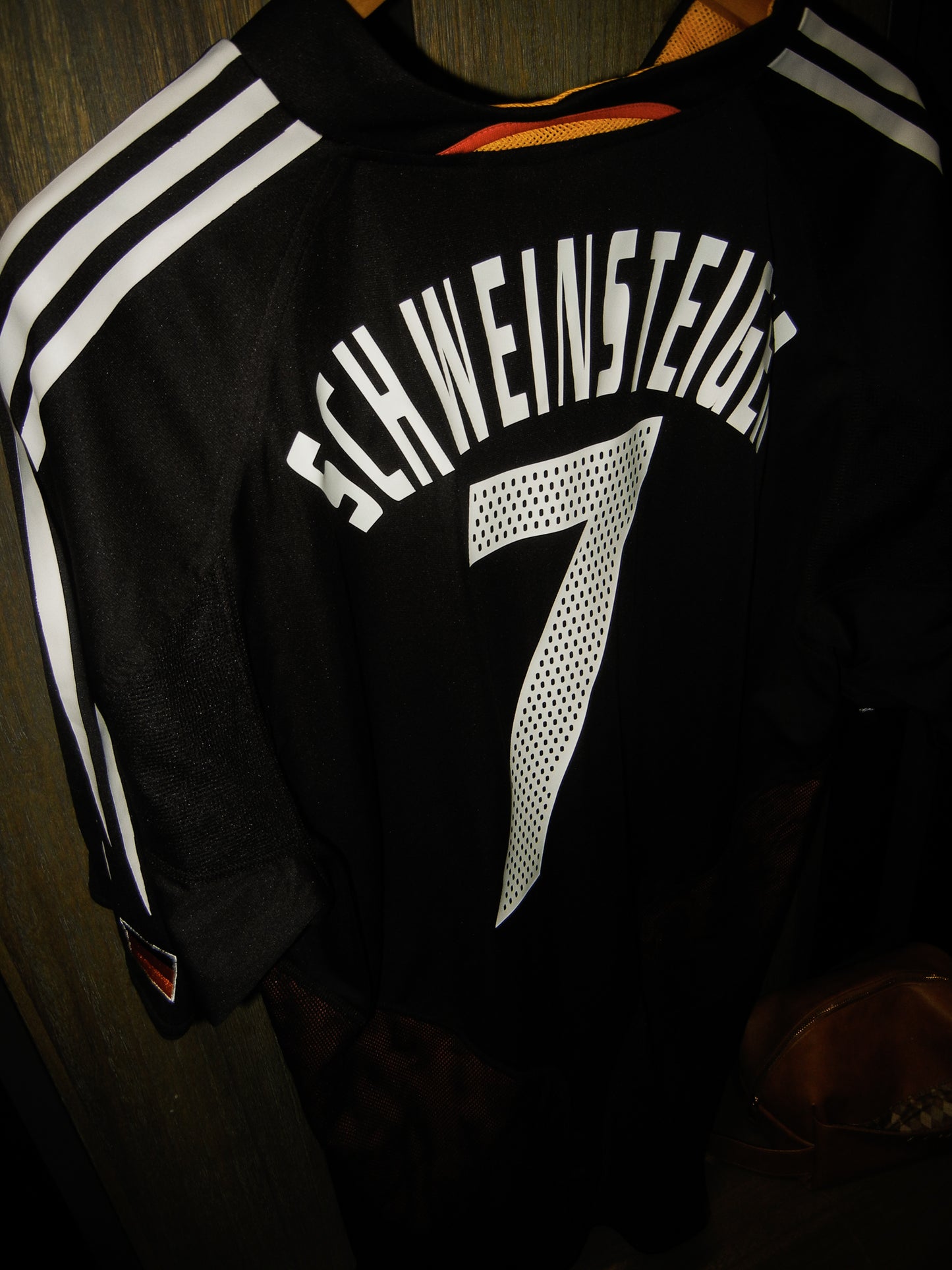 Germany 2004/2006 Away Jersey – Schweinsteiger #7 – XL – Black Adidas Shirt (MPN: 643955)